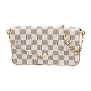 LOUIS VUITTON Damier Azur Pochette Felicie